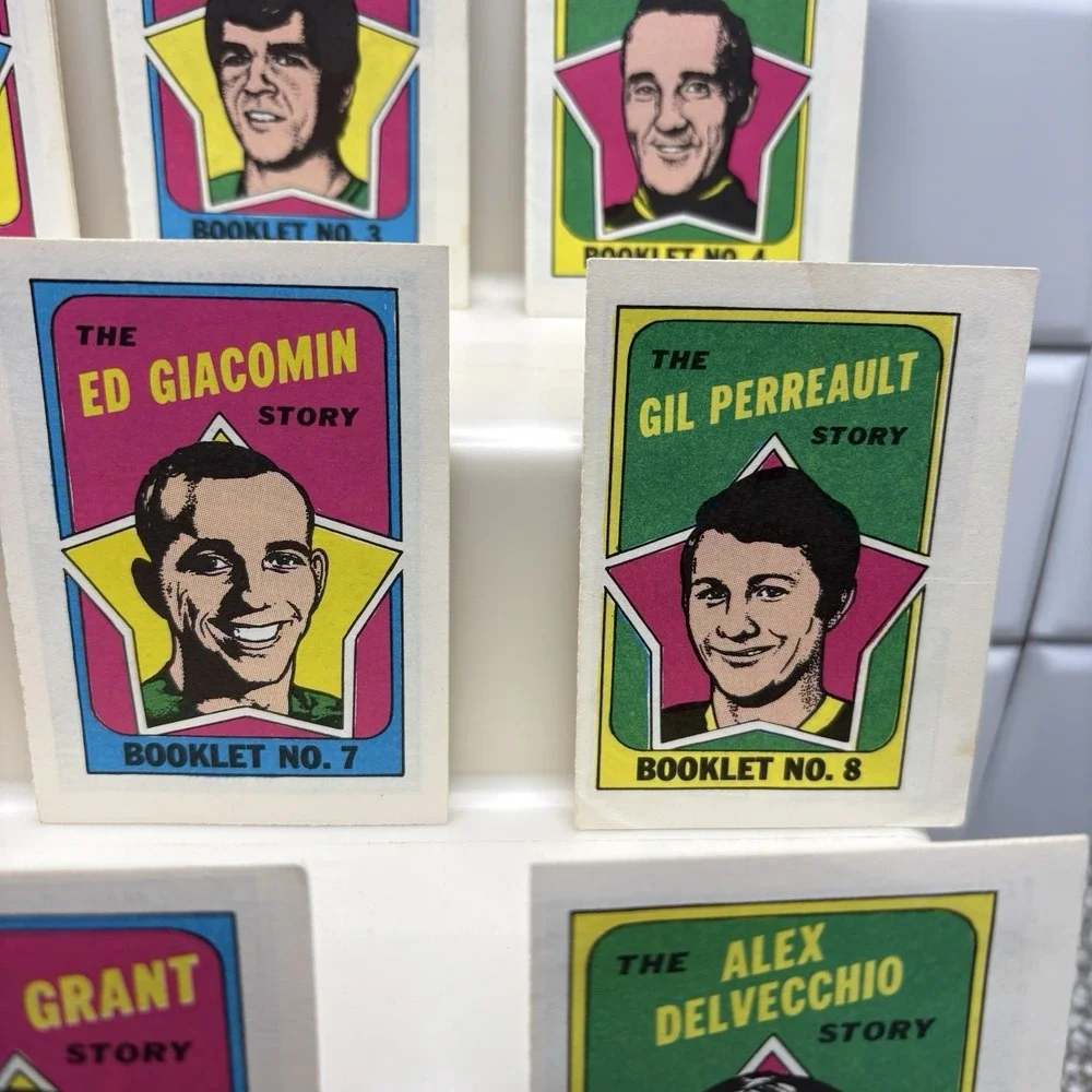 1971‎ Topps Hockey Booklets Complete Set 1-24 VTG Collectible Set